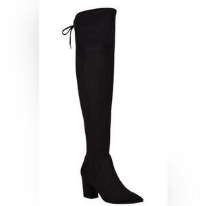 Marc Fisher Reda Women’s Faux Suede Cold Weather
Over-The-Knee Boots Black
